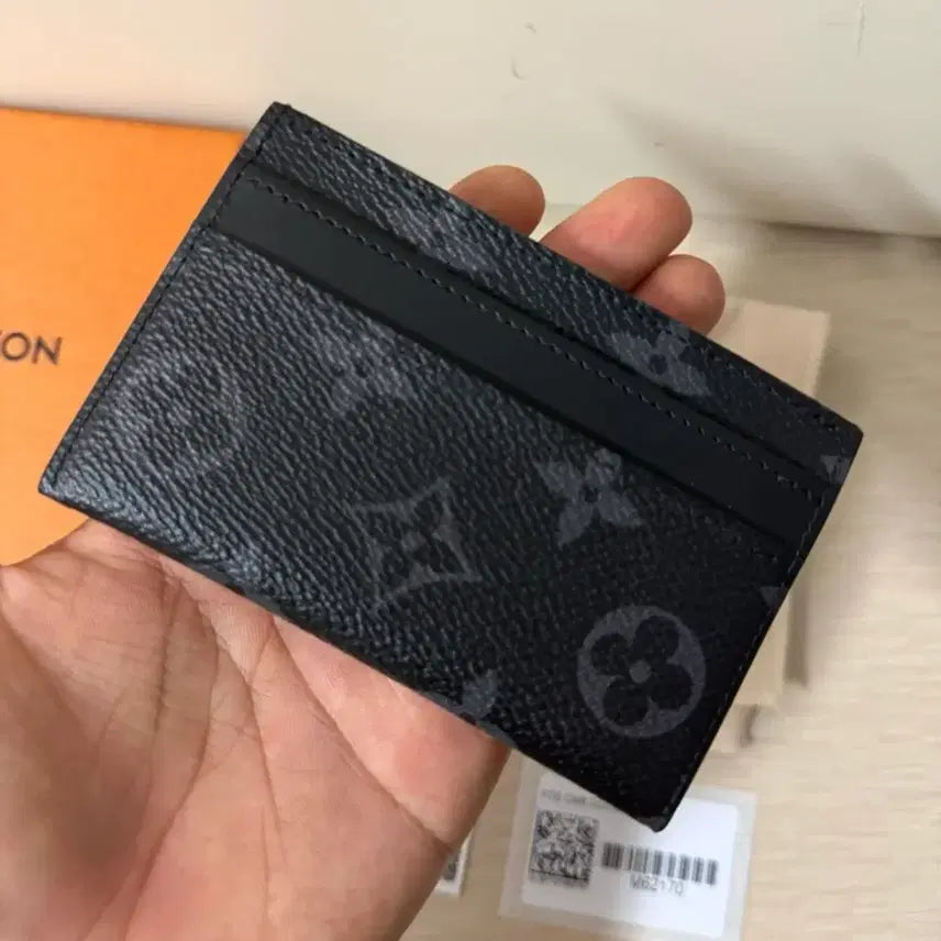 [BUNJANG] Louis Vuitton Eclipse Card Holder Black / [26/풀구성] 루이비통 이클립스 카드지갑 블랙