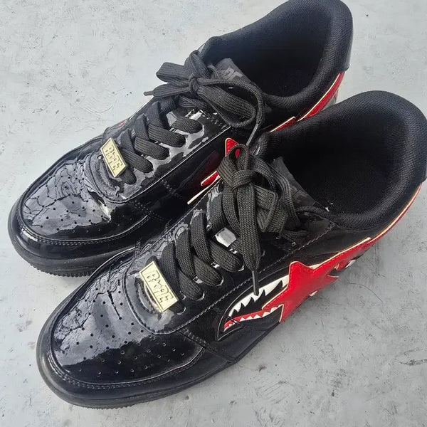 [BUNJANG] Bape Bapestar Shark Sneakers / bape 베이프스타 샤크