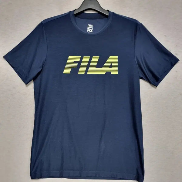 [BUNJANG] Fila Men's Navy T-shirt Size 100 / 필라 반팔티 네이비 남자100사이즈ㅡ0413ㅇㅇ