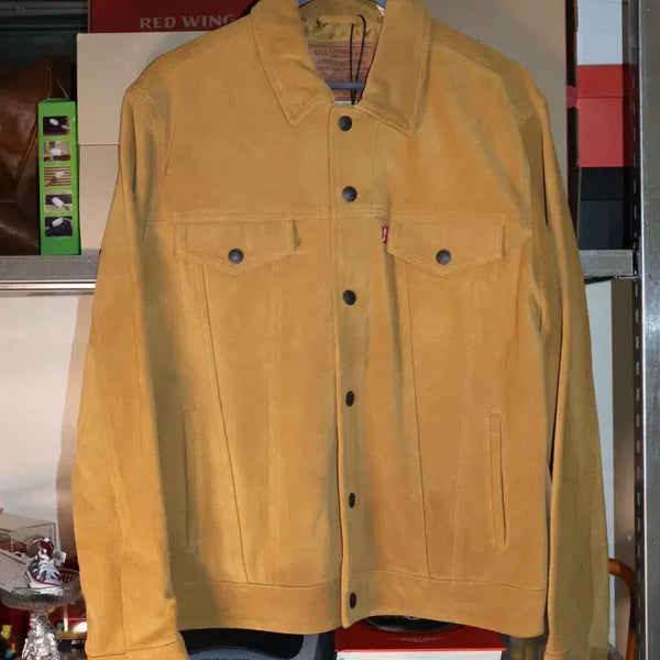 [BUNJANG] Levi's Highland Suede Trucker Jacket / 리바이스 프리미엄 / 하이랜드 스웨이드 트러커 자켓 / M