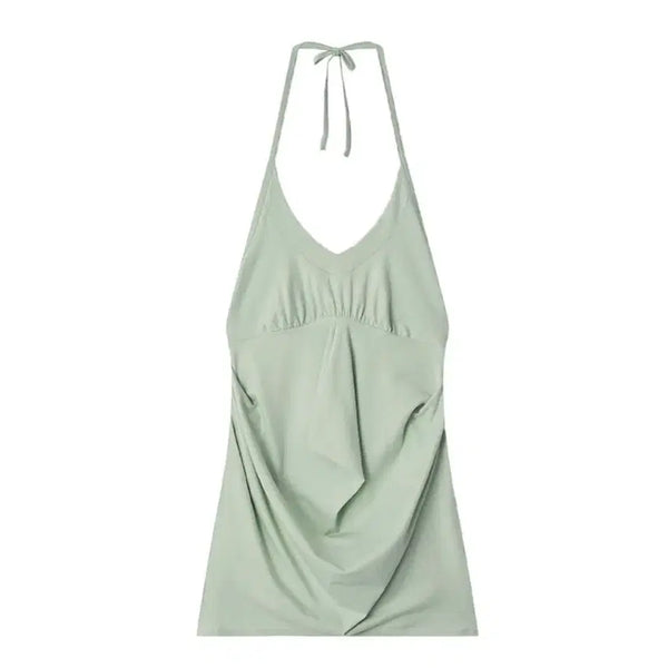 [BUNJANG] Colossins Halter Top Melon / 콜로신스 홀터탑 멜론