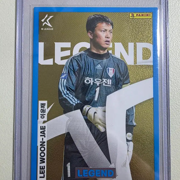 [BUNJANG] 2024 K League Lee Woon-jae Legend Blue Card / 2024 k리그 파니니 이운재 레전드 블루카드 수원삼성블루윙즈