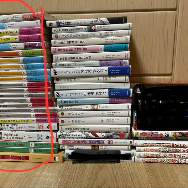 [BUNJANG] Miscellaneous Light Novels and Manga Collection / 잡다한 라이트노벨 60권, 만화책 총68권 일괄팜