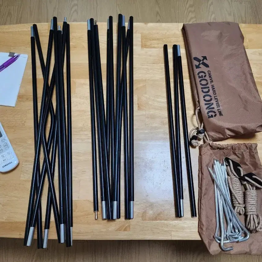 [BUNJANG] Cambill Cod Tent Pole Set / 캠빌 고동텐트 폴대 구성품