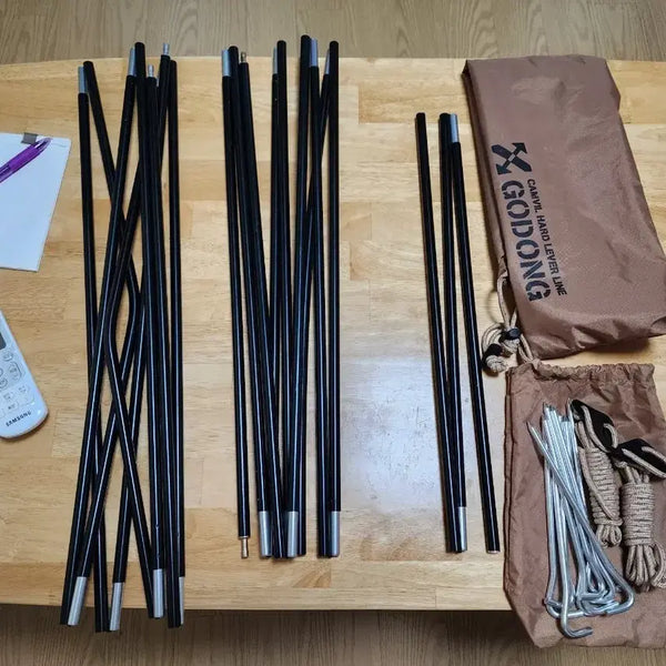 [BUNJANG] Cambill Cod Tent Pole Set / 캠빌 고동텐트 폴대 구성품