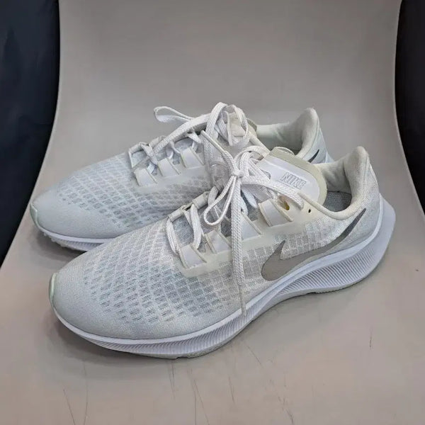 [BUNJANG] Nike Air Zoom Pegasus 37 White Running Shoes / 나이키 에어 줌 페가수스 37 화이트 250mm