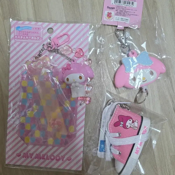 [BUNJANG] My Melody Custom Keychain, Sneaker Keychain Holder / 마이멜로디 커스텀키링, 스니커즈 키홀더, 덤 키링