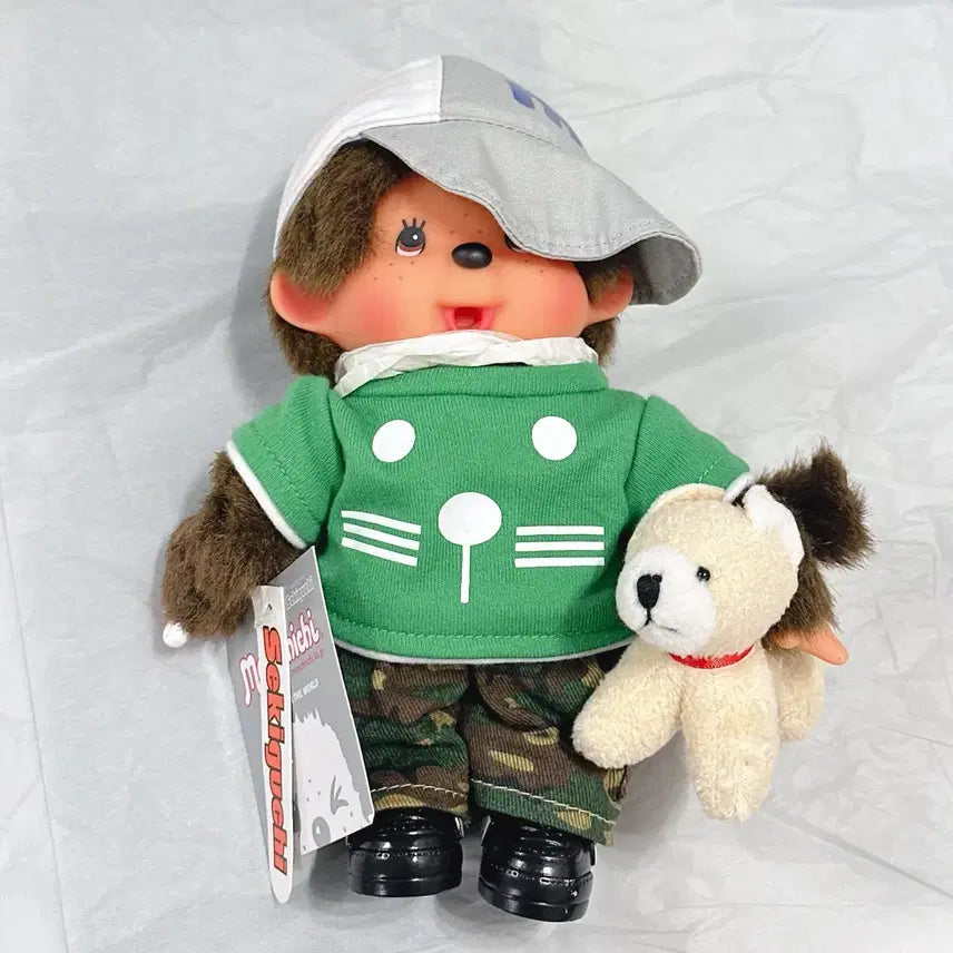 [BUNJANG] Authentic Monchhichi Dog Plush / 정품 강아지 몬치치