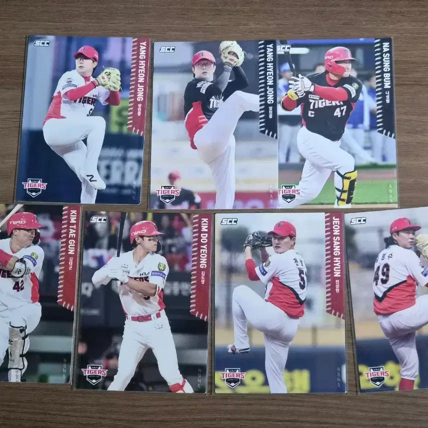 [BUNJANG] Kia Tigers 2026 KBO Card Bundle Set (11 Cards) / 2026 KBO 카드 기아 타이거즈 노말 7장 일괄