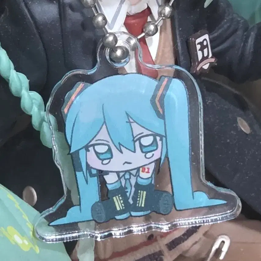 [BUNJANG] Vocaloid Hatsune Miku Acrylic Keychain / 보컬로이드 하츠네 미쿠 아크릴 키링