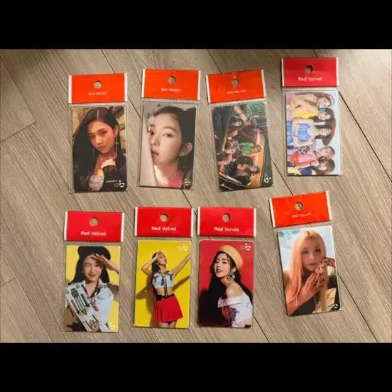 [BUNJANG] Red Velvet 8 Photocards / 레드벨벳 교통카드8장