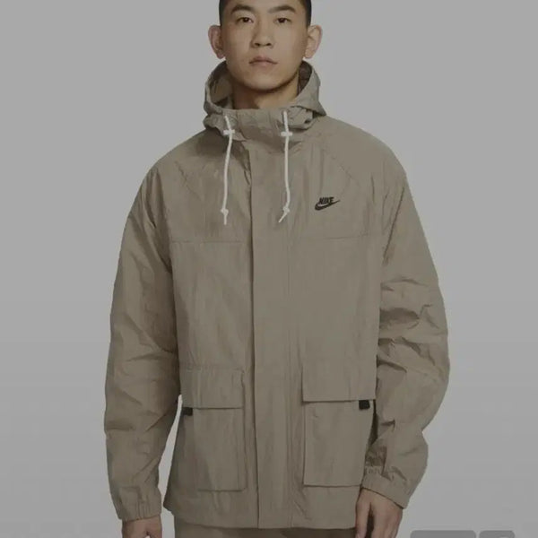 [BUNJANG] Nike Club Windbreaker Jacket / 나이키 바람막이 자켓 클럽 보라인 재킷