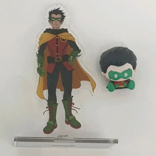 [BUNJANG] DC Comics Damian Wayne Acrylic Standee Bundle Set / DC코믹스 데미안웨인 아크릴+suplay 일괄
