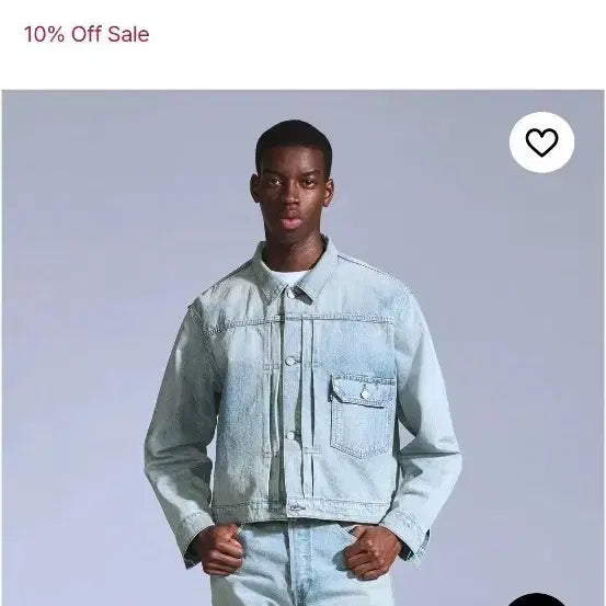 [BUNJANG] Levi's Blue Tab Type 1 Denim Jacket / 리바이스 블루탭 타입1 자켓 새제품
