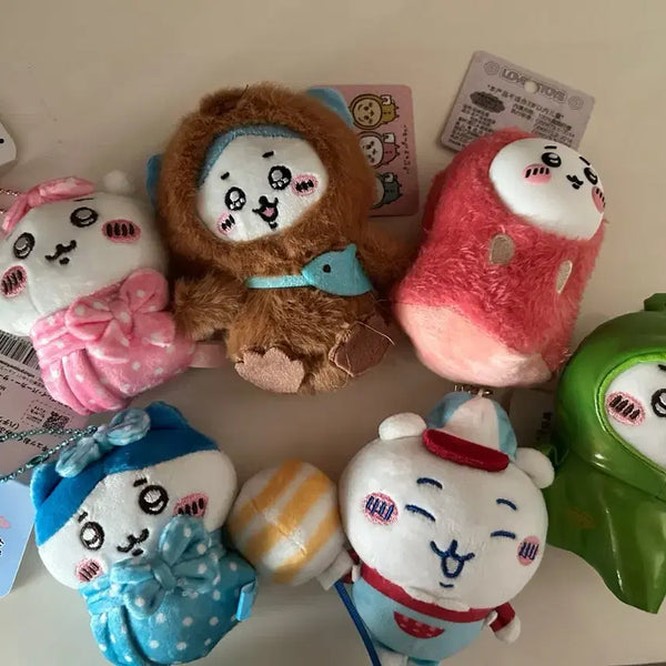 [BUNJANG] Chiikawa Hachiware Plush Set / 먼작귀 치이카와 하치와레 6개 가져가세요