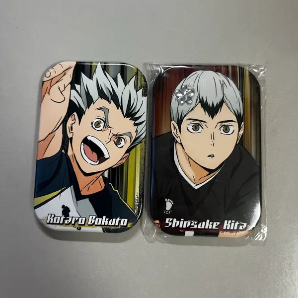 [BUNJANG] Haikyuu!! Character Can Badges (Kita Shinsuke, Kotaro Bokuto) / 일괄 하이큐 굿즈 키타 신스케 코타로 보쿠토 캔뱃지