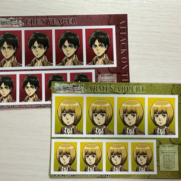 [BUNJANG] Attack on Titan Eren Armin Photo Cards Bundle / 진격의거인 에렌 아르민 증사 판매