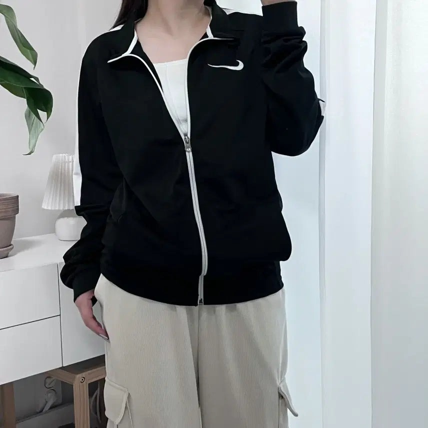 [BUNJANG] Nike Black Striped Swoosh Jersey XXL / [정품] 나이키 블랙 띠줄 스우시 져지 [ XXL ]