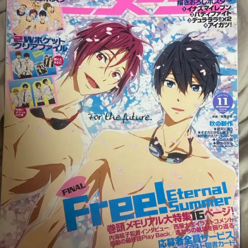 [BUNJANG] Free! Animage Anime Magazine / Free!프리! 아니메쥬 애니잡지