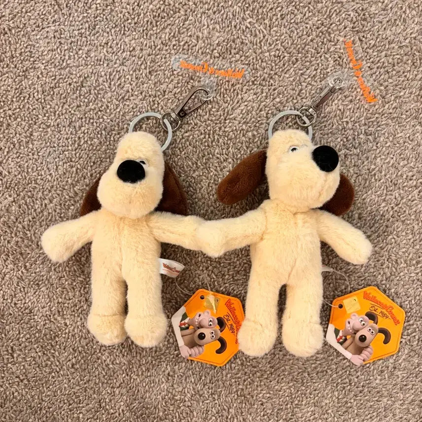 [BUNJANG] Wallace & Gromit Gromit Keyring / (새제품) 윌레스와그로밋 그로밋 키링