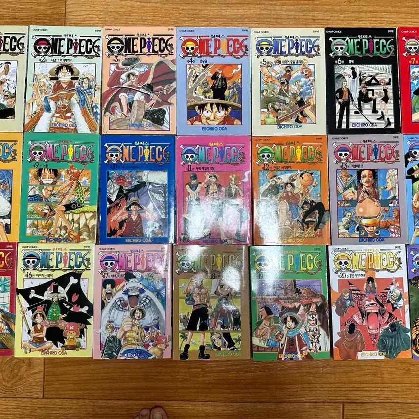 [BUNJANG] One Piece Wanted Red Blue Yellow Limited Edition Collection / 소장용 (총 81종 중 초판 50종) 원피스 원티드 레드 블루 옐로우