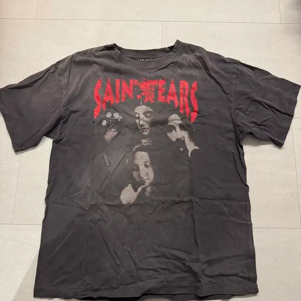 [BUNJANG] Saint Michael x Denim Tears T-Shirt / [XL]세인트미카엘 x 데님티어스 티셔츠