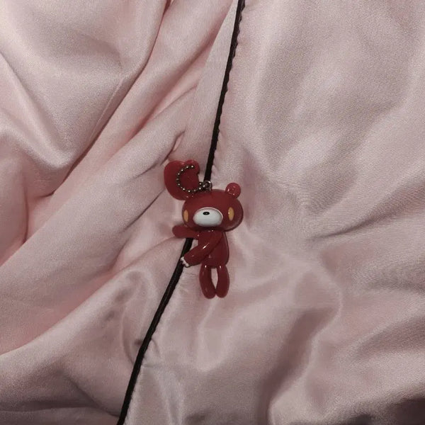 [BUNJANG] Glumiy Bear Keychain (Red) / 글루미베어 키링 레드