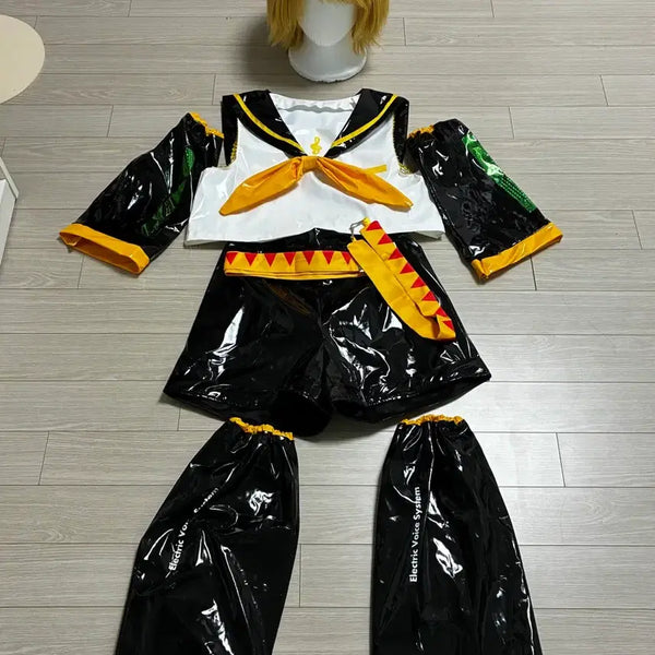 [BUNJANG] Kagamine Rin Cosplay Full Set / 카가미네 린 코스프레 풀셋 풀세트