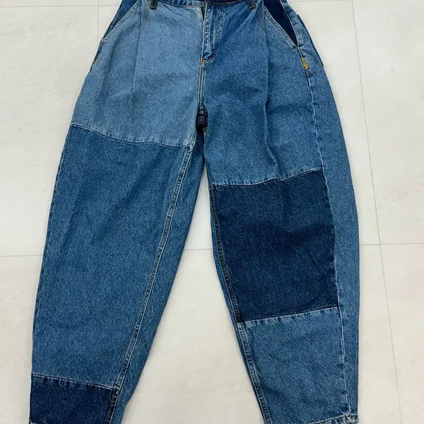 [BUNJANG] Zara x ADER Error Barrel Leg Jeans Blue Size 32 / [32] 자라 아더에러 배럴 레그 진 블루