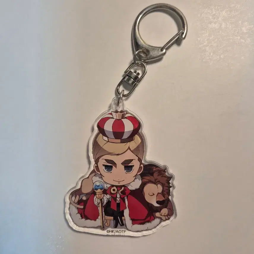 [BUNJANG] Attack on Titan Erwin Keyring / 진격의 거인  엘빈 왕 키링