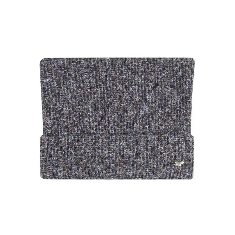 [BUNJANG] KOSEIO Wide Cat Beanie Grey / 코이세이오 와이드 캣 비니 그레이