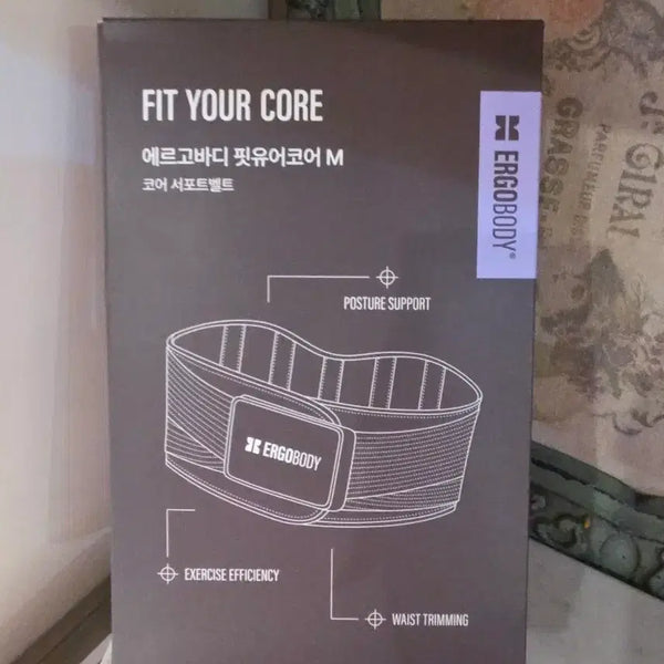 [BUNJANG] Ergo Body Fit Your Core M Core Support Belt / 에르고바디 핏유어코어 M 코어 서포트벨트 허리교정 복대