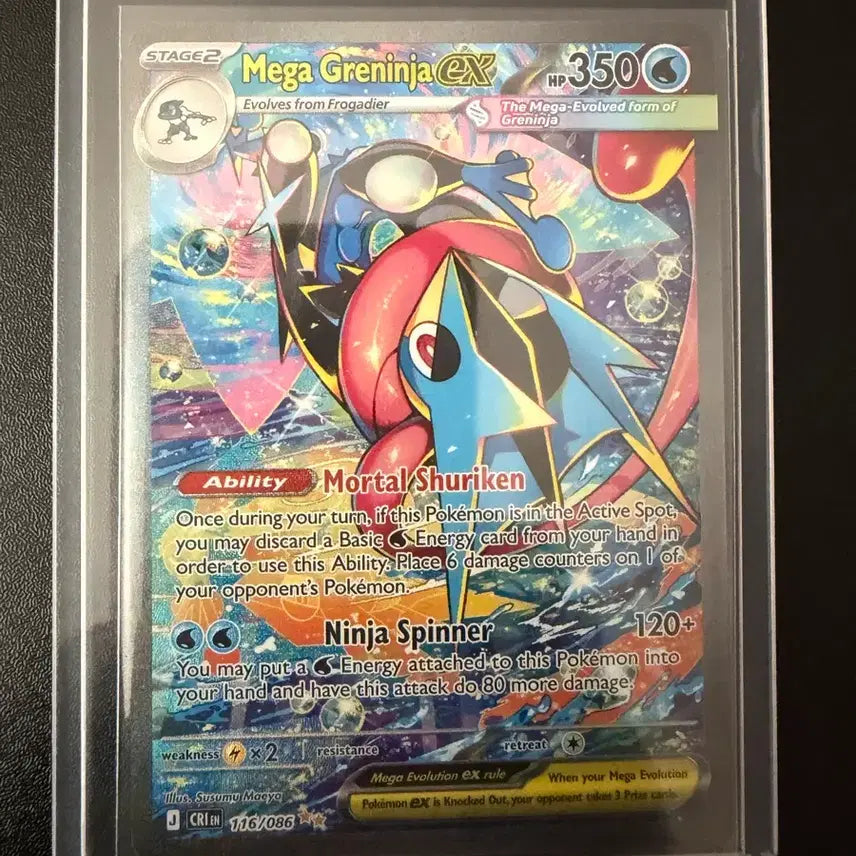 [BUNJANG] Mega Greninja EX SAR - North American Edition / 메가 개굴닌자 sar 북미판