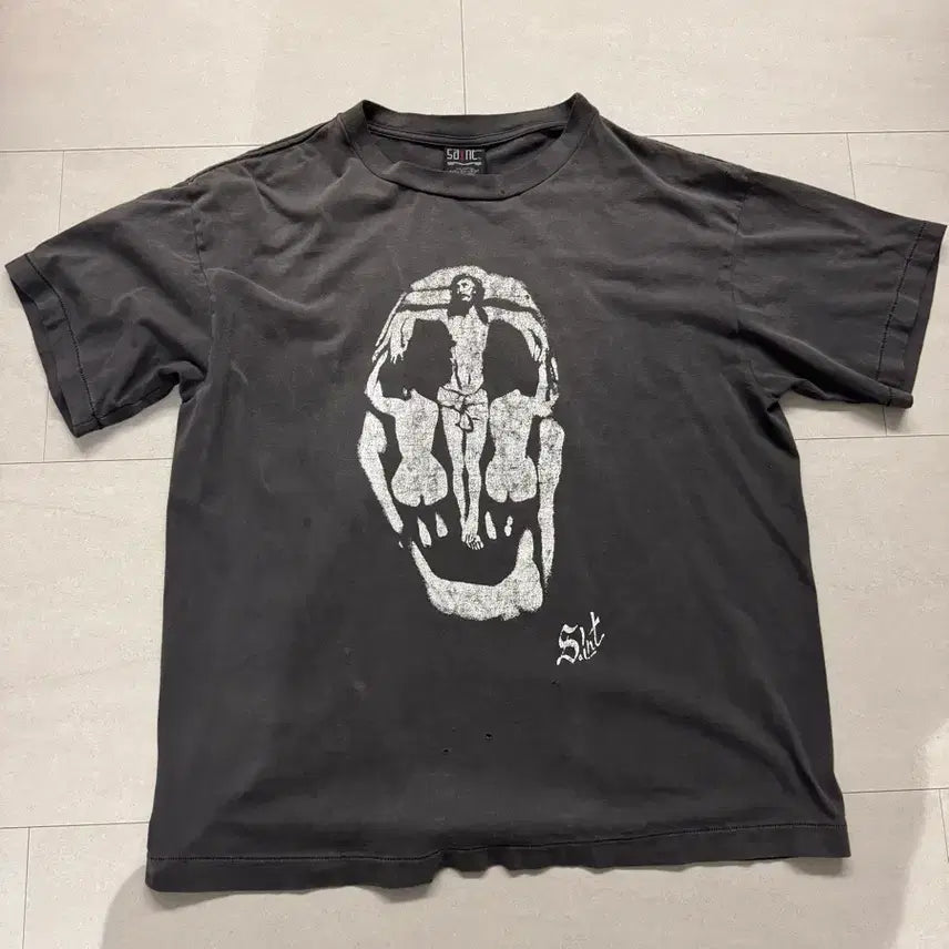 [BUNJANG] Saint Michael Jesus T-Shirt XL / [XL]세인트미카엘 지저스 티셔츠