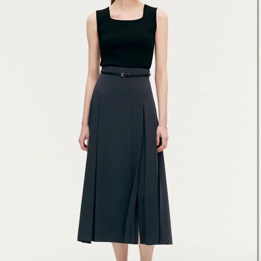 [BUNJANG] sie Tove Slit Skirt Onyx Charcoal Standard XS / 시에sie 토브슬릿스커트 오닉스차콜 스탠다드 xs