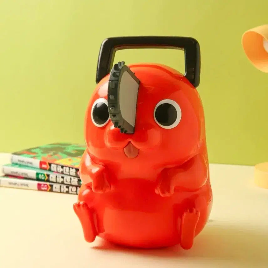 [BUNJANG] Megabox Chainsaw Man Pochita Popcorn Bucket / [새상품] 메가박스 체인소맨 포치타 팝콘 버켓 굿즈