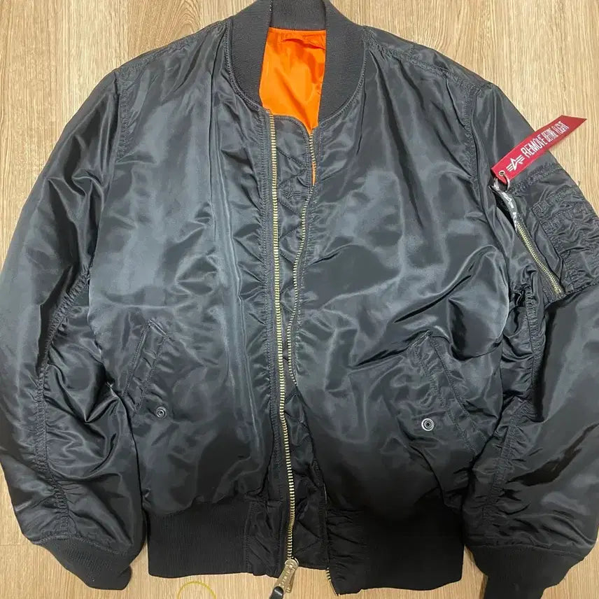 [BUNJANG] Alpha Industries MA-1 Flight Bomber Jacket Black / 알파인더스트리 MA-1 항공 점퍼 블랙