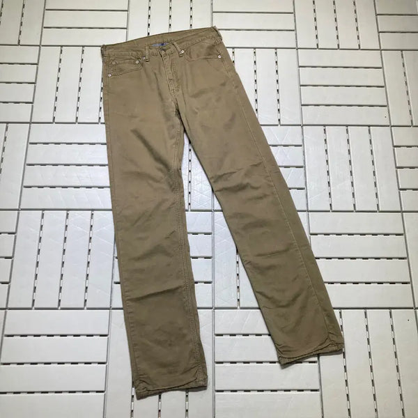 [BUNJANG] Levi's 505 Cotton Pants Beige / [32]리바이스505 안감 면바지 베이지 0565