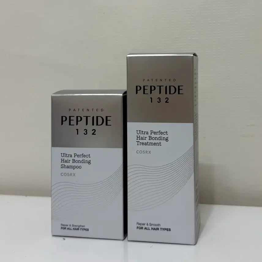 [BUNJANG] COSRX Peptide-132 Ultra Perfect Hair Bonding Shampoo & Treatment Bundle Set / 일괄) 코스알엑스 펩타이드132 울트라 퍼펙트 헤어 본딩 샴푸 트리트먼트