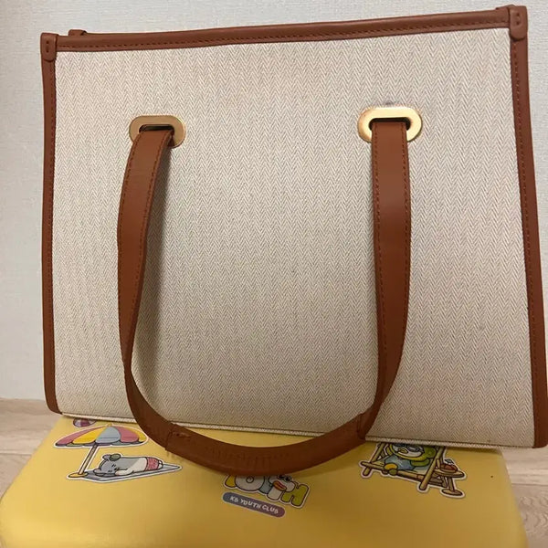 [BUNJANG] Okepl Brown Tote Bag Shoulder Bag / 오케플 브라운 토트백 숄더백