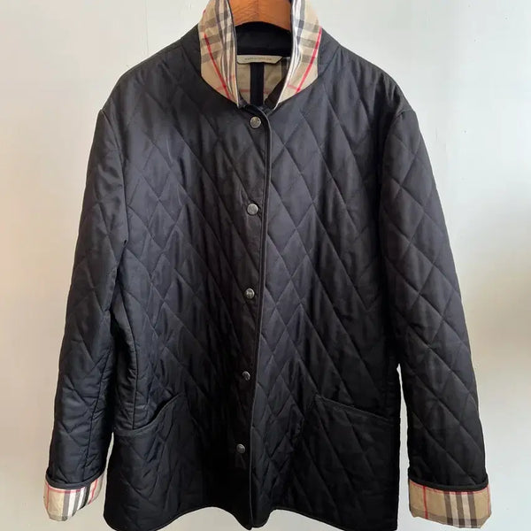 [BUNJANG] Burberry Quilted Jacket Navy L / 버버리 퀄팅 자켓(정품)