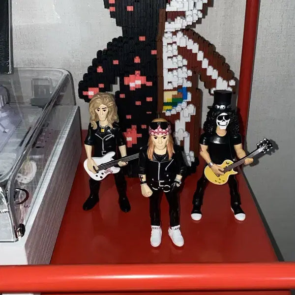 [BUNJANG] Guns N' Roses 3-Piece Figure Set / 건즈 앤 로지스 피규어 3종 세트