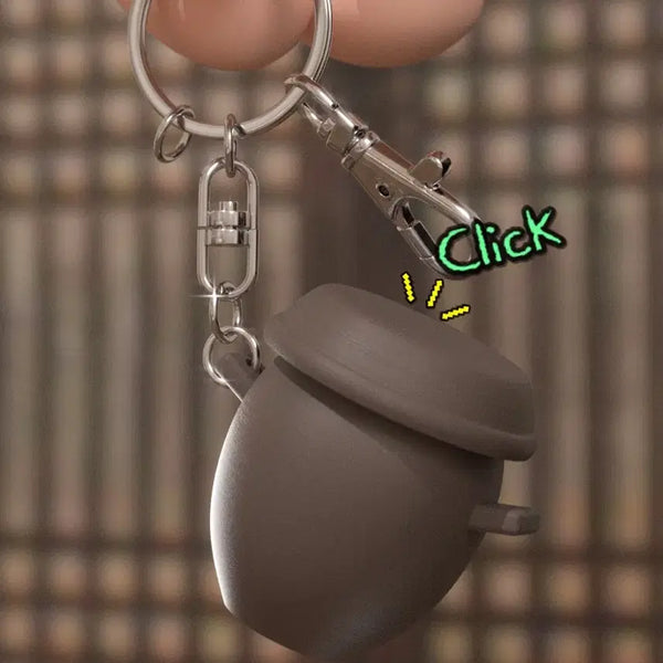 [BUNJANG] Pottery Clicker Keychain / 항아리 클리커 키링