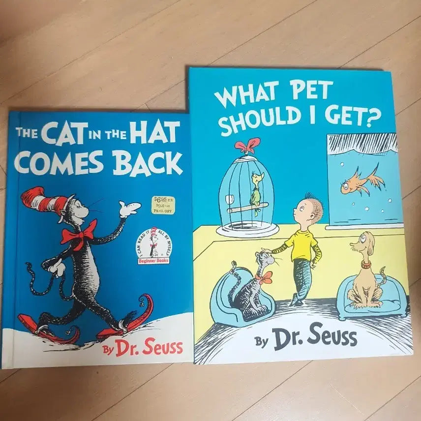 [BUNJANG] Dr. Seuss English Picture Books Set (2 Volumes) / 닥터 수스 영어원서 새책 2권 세트