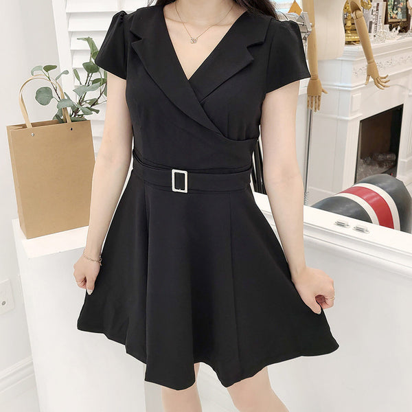 [BUNJANG] Ablley Mini Summer Sexy Dress Black / (새상품 원가판매) 에이블리 미니 여름 섹시 원피스 7301 블랙