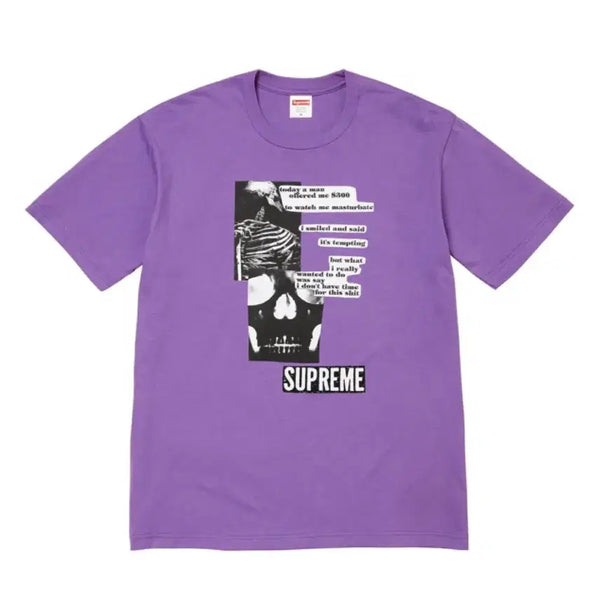 [BUNJANG] Supreme 25SS Anatomy Tee Purple / (S)슈프림 25SS Anatomy Tee 퍼플