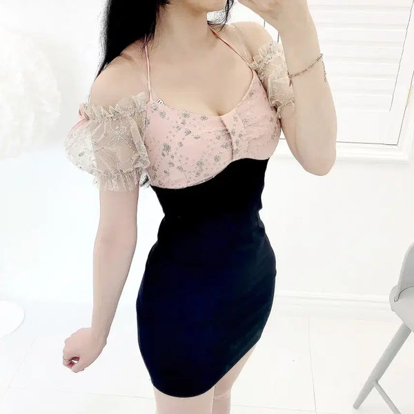 [BUNJANG] Ablie Mini Summer Sexy Dress / (새상품 원가판매) 에이블리 미니 여름 섹시 원피스 8124