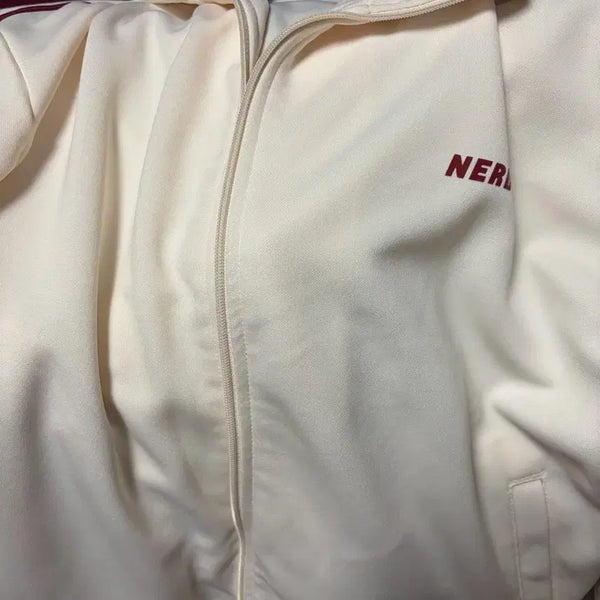 [BUNJANG] NERDY NDY Jersey Track Top Ivory S / 널디 엔디와이 ndy 져지 트랙탑 아이보리 s 트레이닝