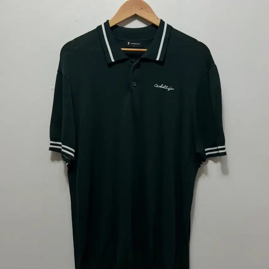 [BUNJANG] CASTELBAJAC Men's Short Sleeve Golf Polo T-Shirt Size 110 / 까스텔바작 카라티 남성 반팔골프티 110사이즈