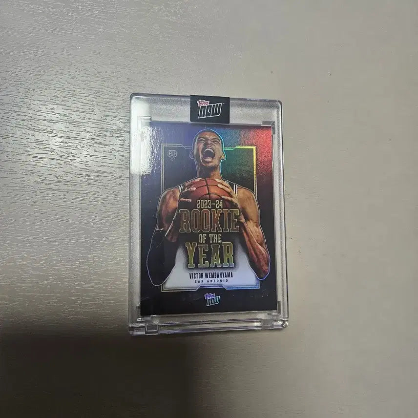 [BUNJANG] Victor Wembanyama 2023-24 Topps Now NBA Rookie of the Year Card / 빅터 웸반야마 2023-24 탑스 나우 NBA 올해의 루키